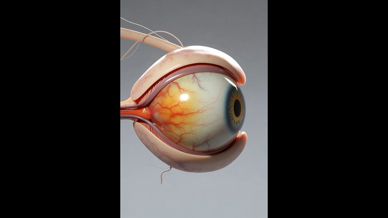 Human eye 3D animation #3danimation #eye