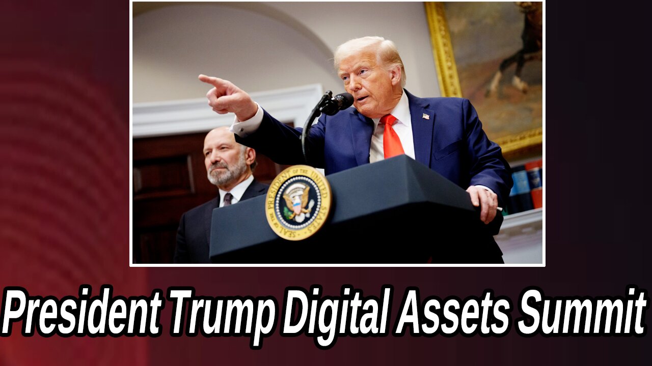 President Trump Delivers Remarks at the White House Digital Assets Summit