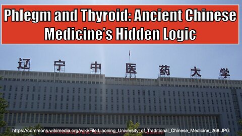 Phlegm and Thyroid: Ancient Chinese Medicine’s Hidden Logic