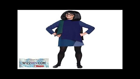 Edna from the Incredibles Deluxe adult Costume Review