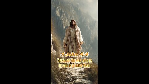 Greater Is He That Is In You | 1 John 4:4 & Romans 8:31 #DailyBibleInspiration #DailyBibleMotivation