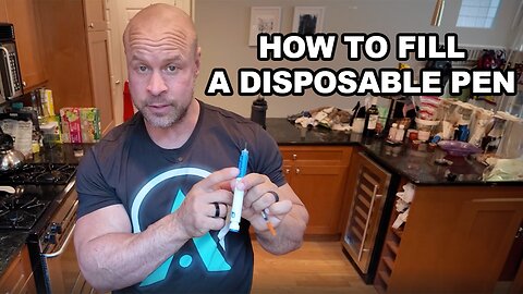 How To Fill A Disposable Pen For Injecting
