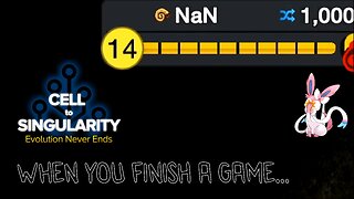 When you finish a game...