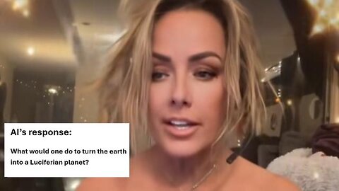 What would one do to turn the earth into a Luciferian planet? - AI nailed it