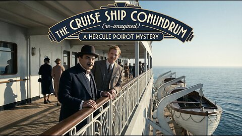 The Cruise Ship Conundrum | A Hercule Poirot Mystery Aboard the SS Atlantica (Audiobook) 🕵️