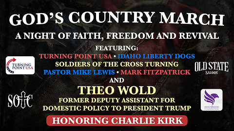 God’s Country March – Live from the Idaho State Capitol