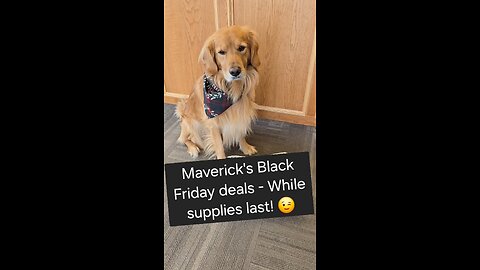 Maverick's Black Friday deals - While supplies last!