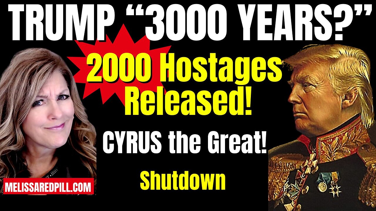 2000 Hostages Released - What is Trump 3000 years? Tues 10-14-25 6 PM CST