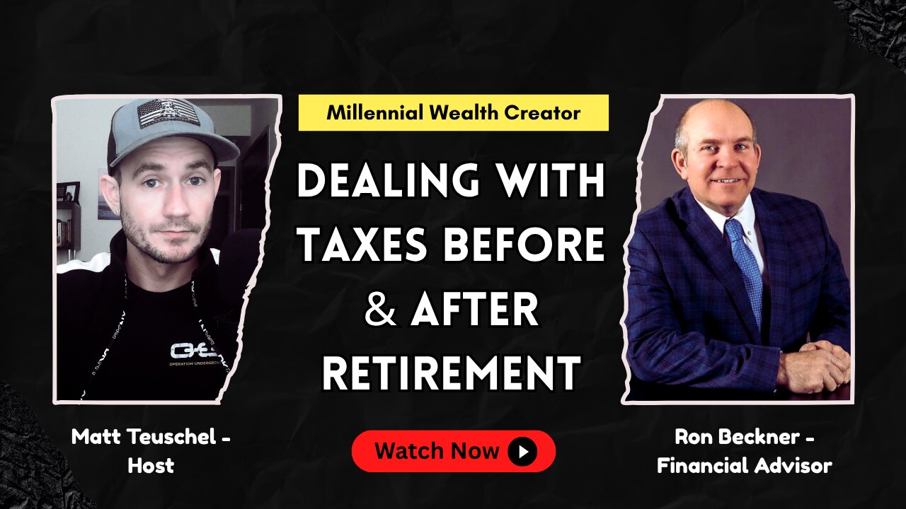 Taxes Before & After Retirement ➡️ Financial Advisor Breaks Down The 3 Primary Tax Buckets
