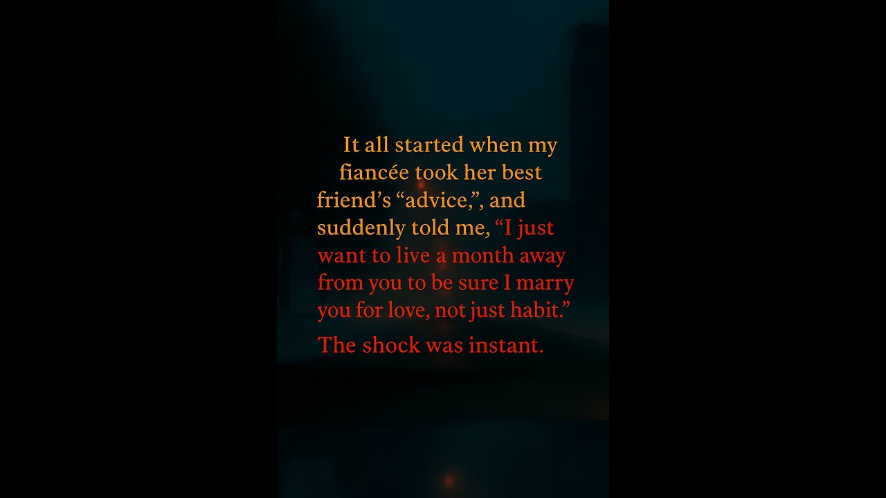 A MONTH APART? My Fiancée Dropped the Bombshell Out of NOWHERE… SHOULD I FIGHT FOR US OR LET GO?