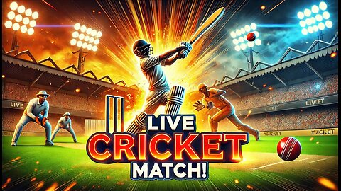 🏆 Live Cricket Match Today