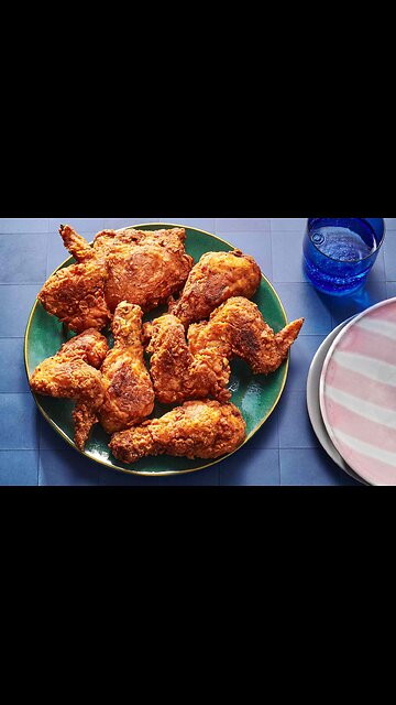 Crunchy Fry Chicken Leg.