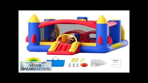 VEVOR Inflatable Bounce House Outdoor High Quality Playhouse Trampoline Jumping Bouncer Review