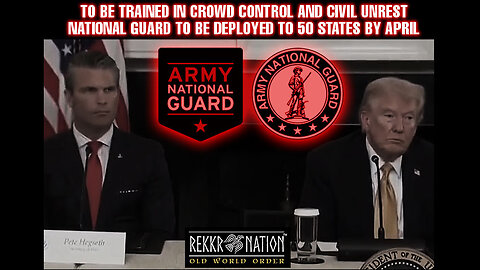 Government Corruption National Guard Response Force to be Militarized in ALL 50 States by April 2026