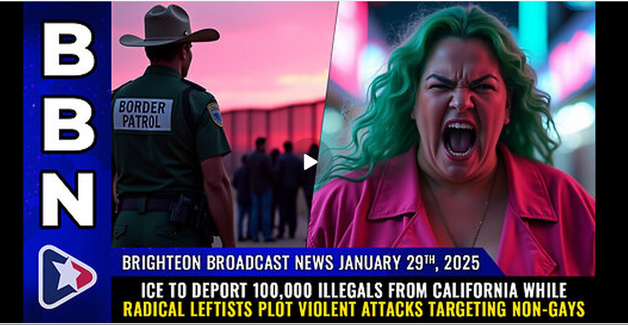 ICE to deport 100,000 illegals from California while radical leftists threaten VIOLENCE