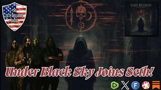 MASKED, ANONYMOUS, AND HATING AI: Under Black Sky Drummer GOES OFF!