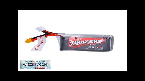 iFlight FULLSEND 14.8V 850mAh 95C 4S Lipo Battery XT30 Plug 97g Review