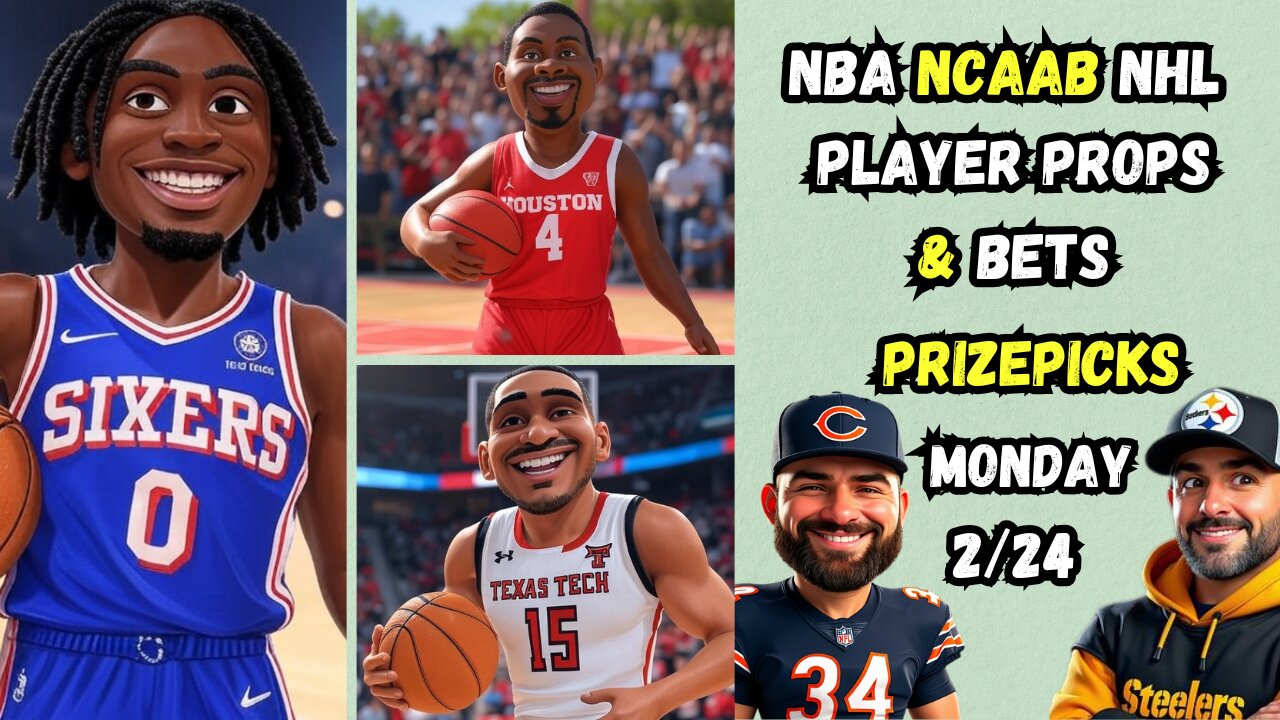 NBA BEST BETS TODAY | COLLEGE BASKETBALL PICKS TODAY | NHL | 2/24/2025