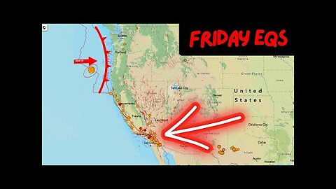 Latest update on 6.0 EQ off Oregon Coast. Ongoing Earthquake swarm on the Imperial Fault. Friday.