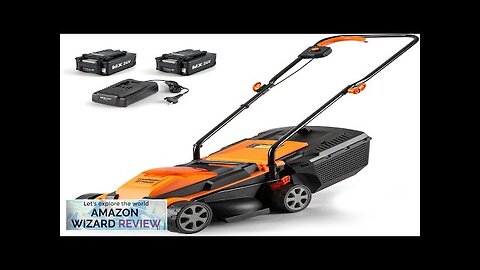 LawnMaster CLM2413A Cordless 13-Inch Lawn Mower 24V Max with 2X4.0Ah Battery Review