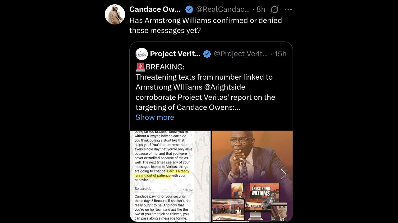 Candace asks.. is this True?!