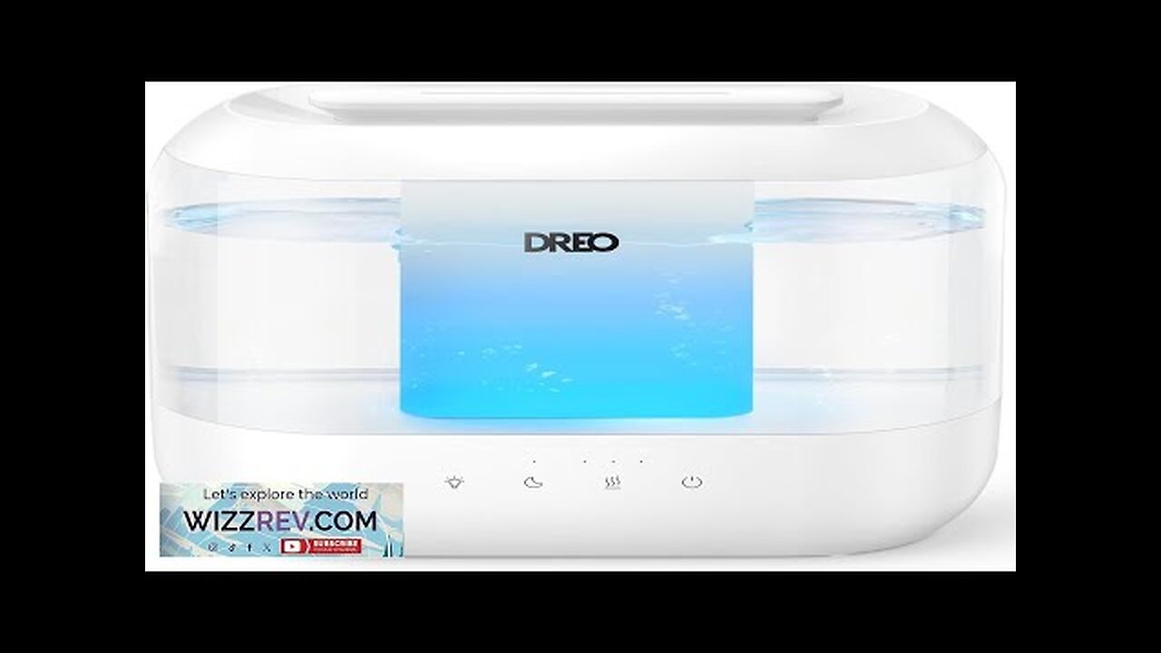 Dreo Humidifiers for Bedroom Top Fill 4L Supersized Cool Mist Humidifier 32H Review