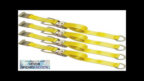 VEVOR Ratchet Tie Down Straps 2'' x 9.8' Heavy Duty Ratchet Straps Review