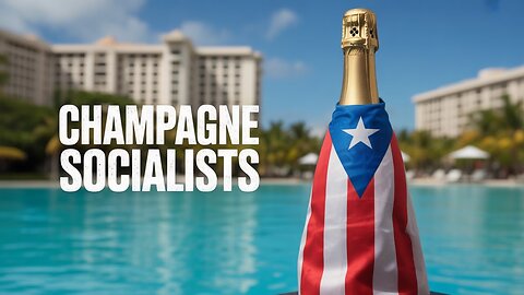 Socialistas de champaña "Boricuas"