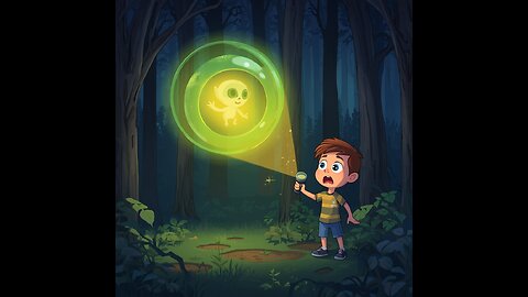 The Forest Orb 🌌 | A Sci-Fi Horror Story with a Twist for Kids