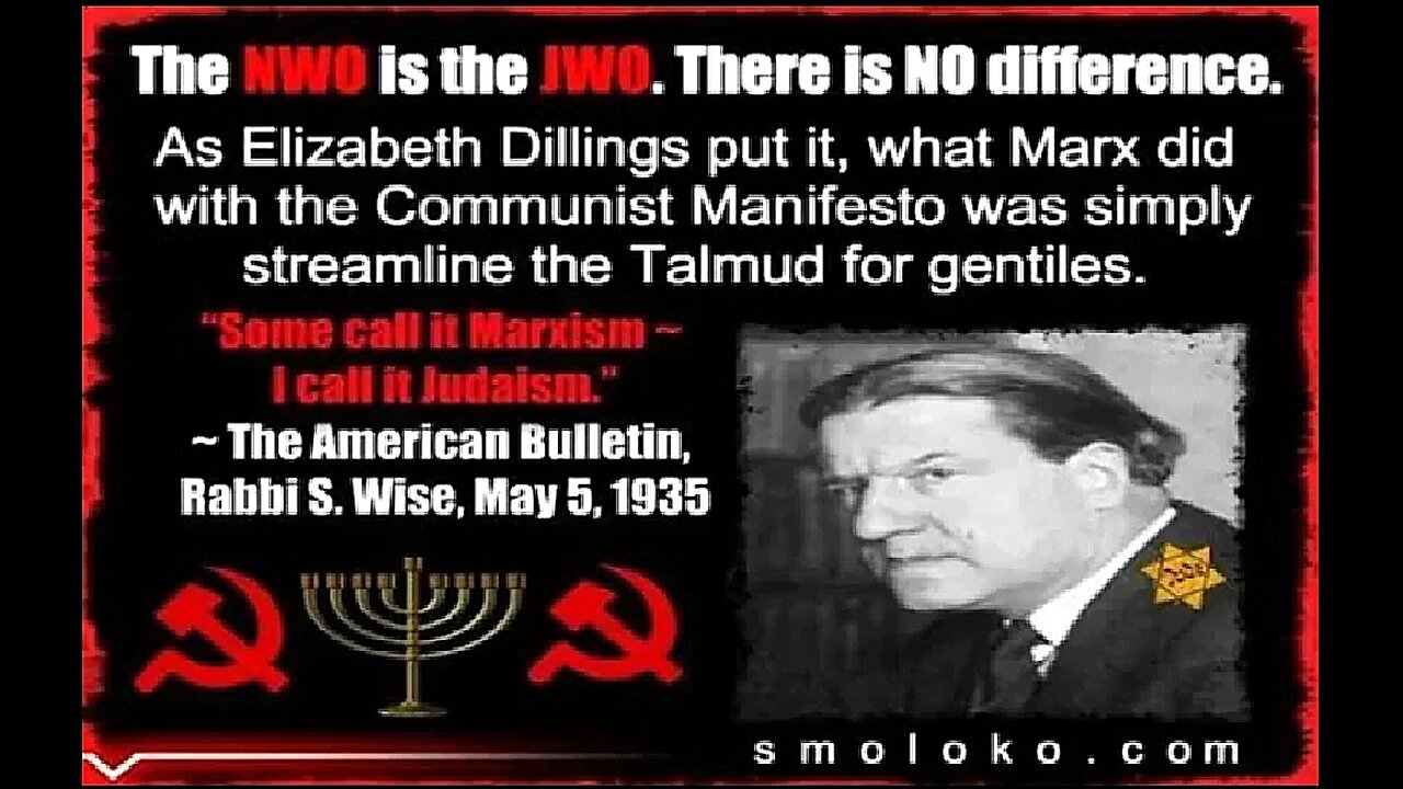 JEWS ARE BEHIND EVERY EVIL ON EARTH ✡️