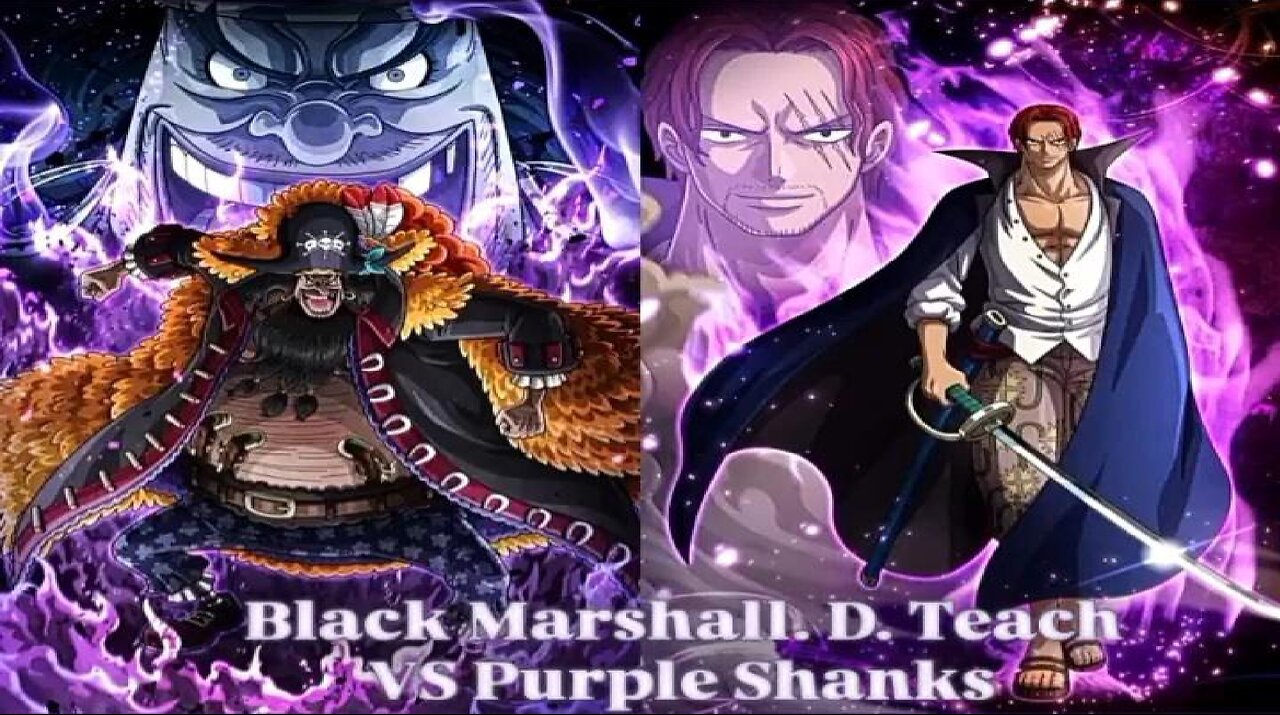 OPTCGSIM | Black Marshall D. Teach Vs Purple Shanks