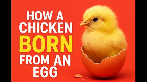 "How a Chicken Is Born From an Egg 🐣 | The Amazing Miracle of Life"