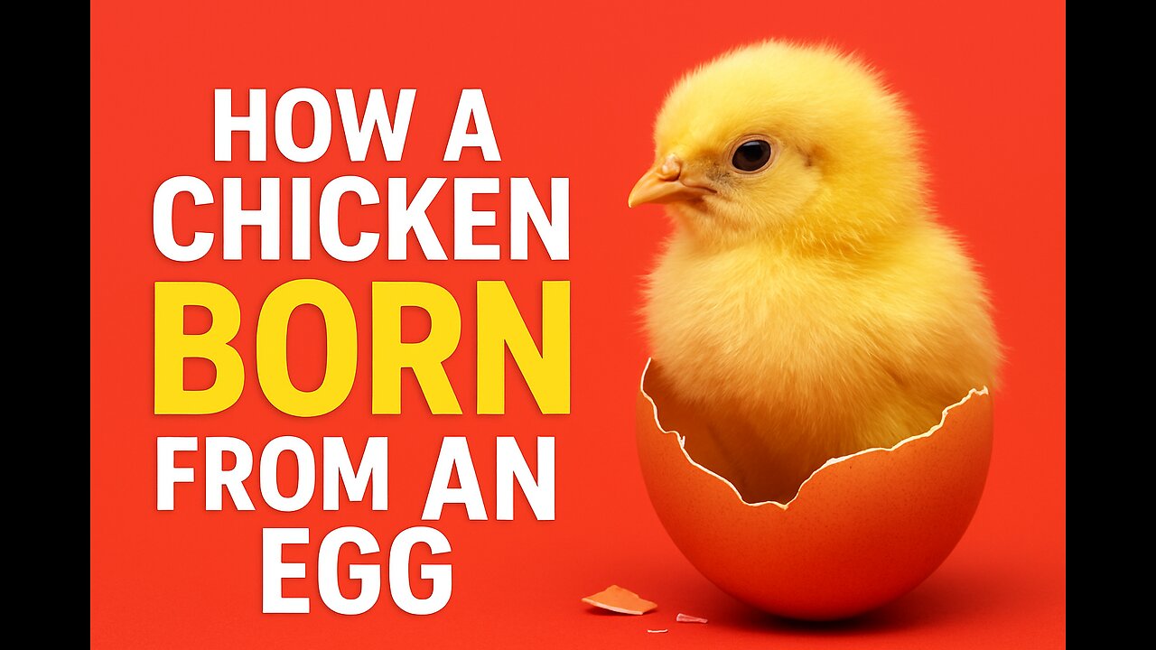 "How a Chicken Is Born From an Egg 🐣 | The Amazing Miracle of Life"