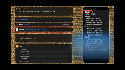 Work Assignment Shortcut