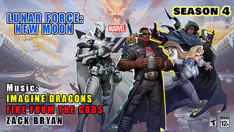 Marvel Rivals, Season 4 – No 03 • Lunar Force: New Moon • Blade, Cloak & Dagger, Moon Knight Team Up