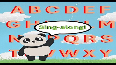 Alphabet Song | Sing-along for Children | Education Alphabet Nursery Rhyme