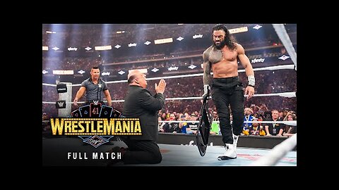 FULL MATCH- Roman Reigns vs. CM Punk vs. Seth Rollins - Triple Threat Match- WrestleMania 41