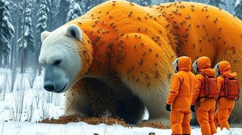 Rescue Team Saves Polar Bear From Thousands of Parasitic Wasps and Larvae | Animal Rescue