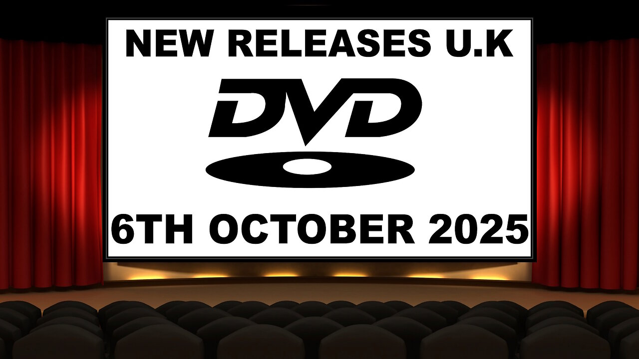 NEW DVD Releases [6TH OCTOBER 2025 | U.K]