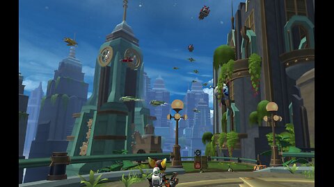 Ratchet and Clank 3 Metropolis.