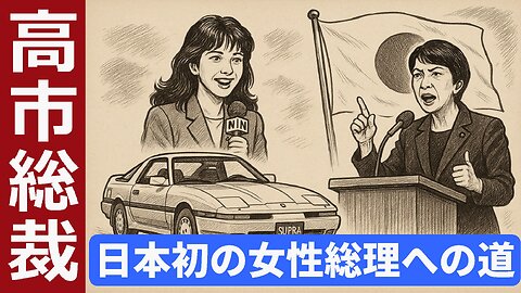 🤣高市早苗、逆風を超えて！日本初の女性総理への道