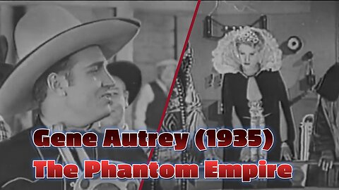 Gene Autry in The Phantom Empire (1935) Classic Sci‑Fi Western Adventure