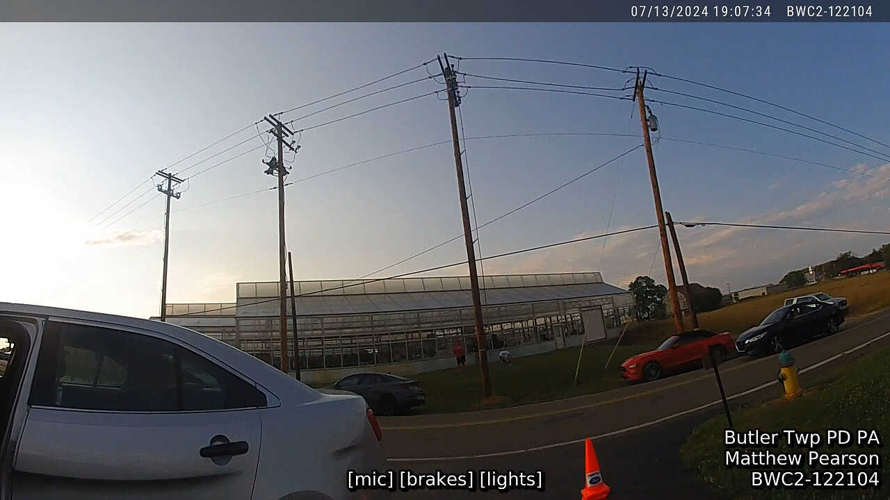 Bodycam Footage BWC2-122104 (2of2) from Trump Assassination attempt in Butler PA, July 13, 2024 (video 2 of 2)