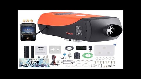 VEVOR Bluetooth App Control Diesel Air Heater 12V 8KW Diesel Heater Review