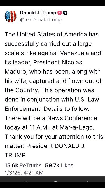 US ARMY OPERATION IN CARACAS VENEZUELA;