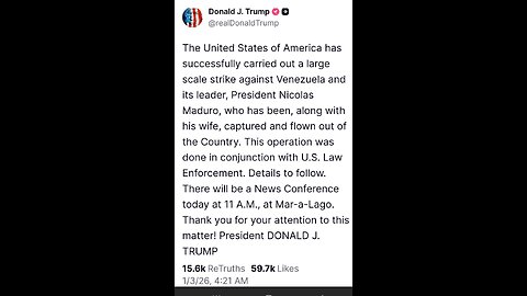 US ARMY OPERATION IN CARACAS VENEZUELA;