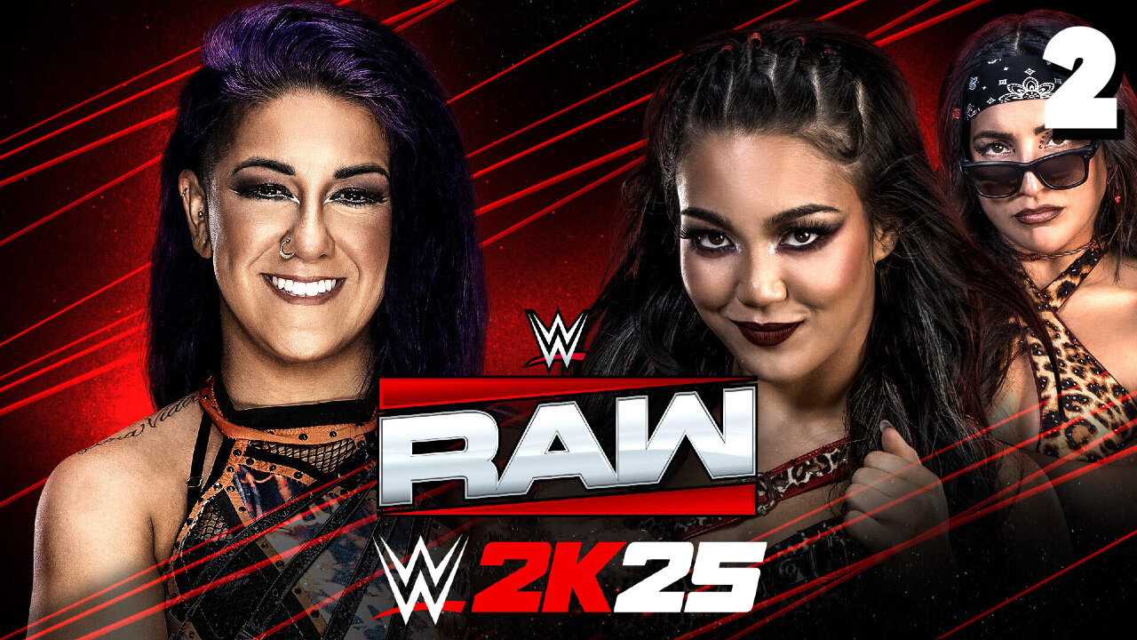 WWE 2K25 Raw September 22nd 2025 - Match 2: The HUGGER Returns!