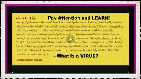 Spacebusters Pay Attention and LEARN! - What is a VIRUS