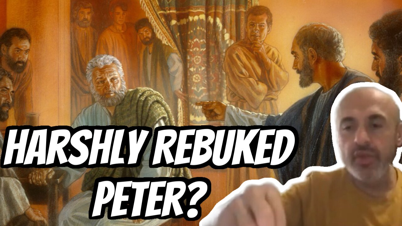 Why did the Apostle Paul REBUKE Peter In The Bible? | Sam Shamoun