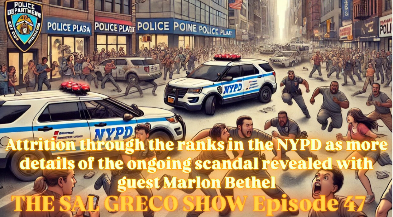 Attrition through the NYPD ranks, more details in ongoing scandal with guest Marlon Bethel | Ep. 47